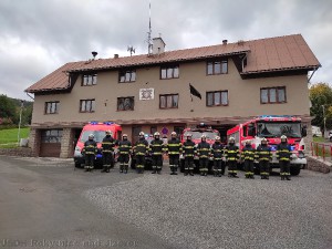 uctění památky dvou dobrovolných hasičů obce Koryčany